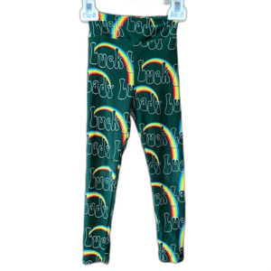 Lularoe Green Lucky Lady St. Patrick’s Day Leggings S/M